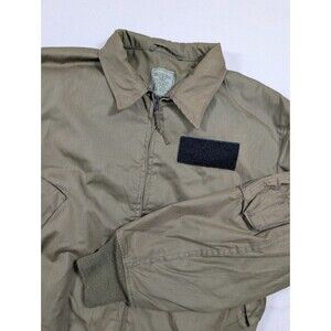 Vintage 90s US Military Lightweight Flyers Canvas Bomber Jacket Mens XL Creative